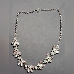 Vintage Necklace - White Stones - Item 256